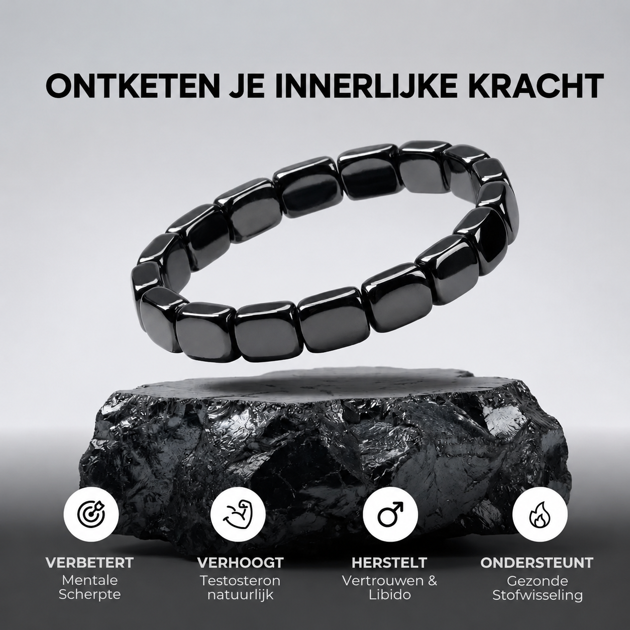Hematiet Armband